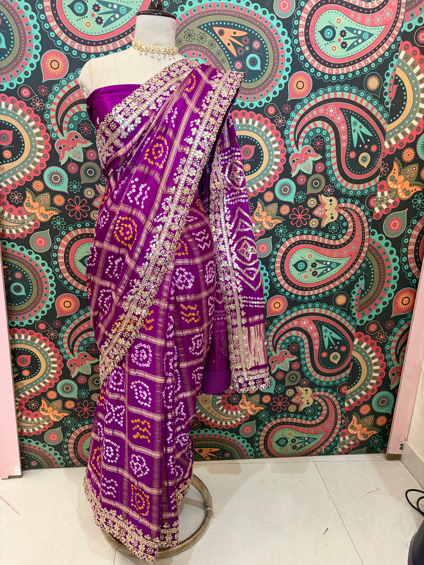Ghatchola Gajji Saree
