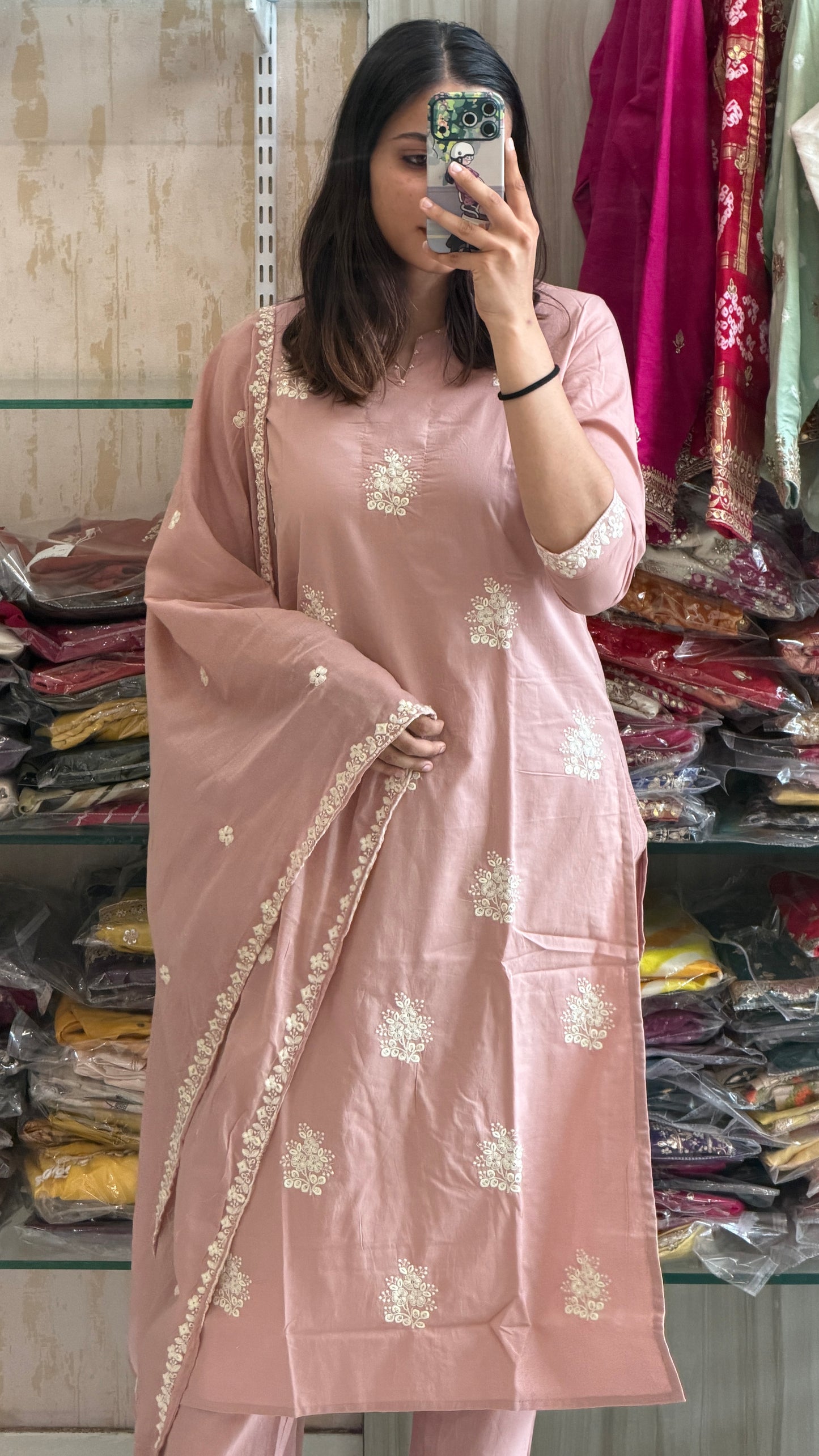 Blush in elegance, bloom in comfort. 🌸✨
A timeless cotton suit set