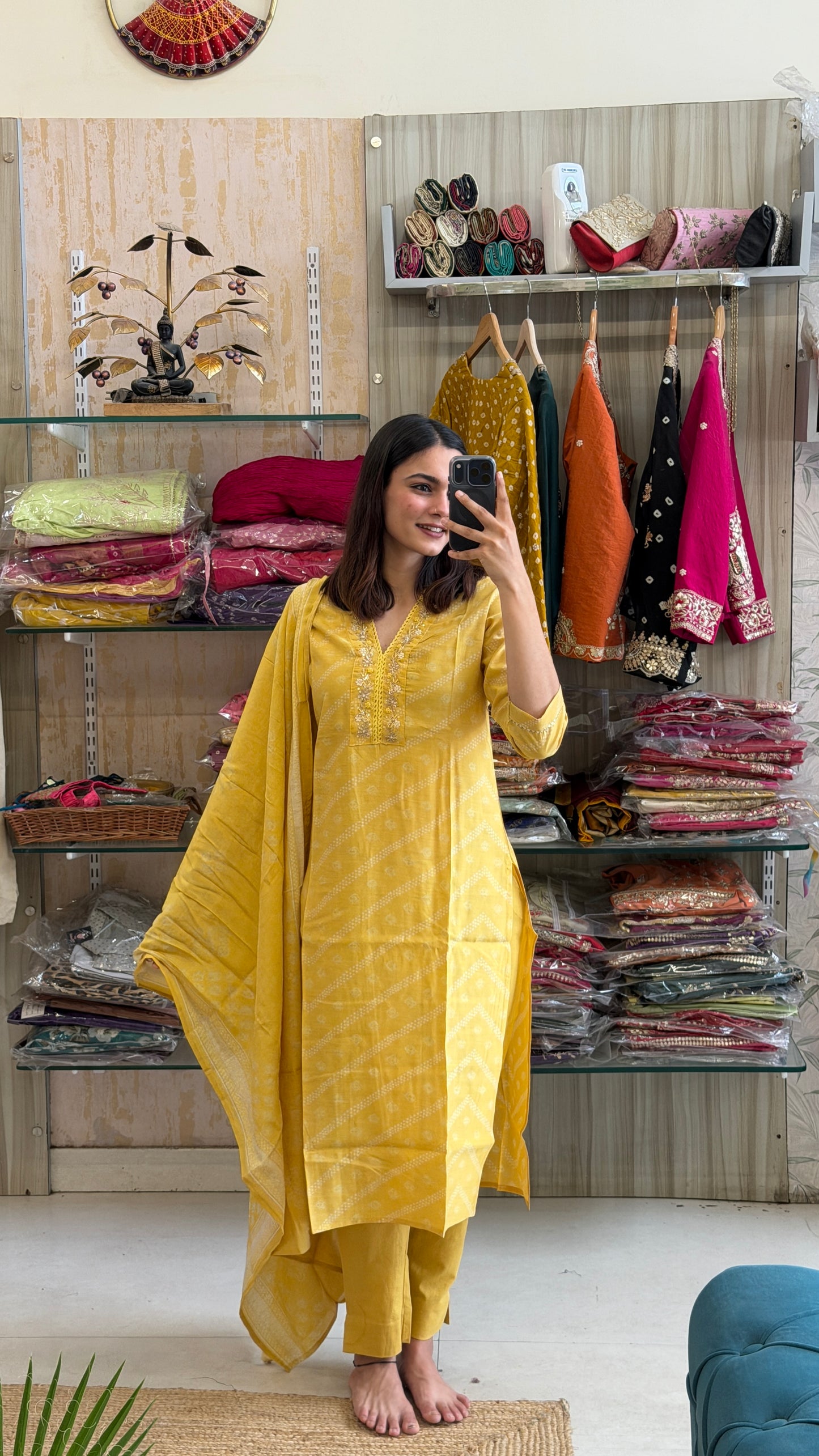 Sunshine In muslin suit set