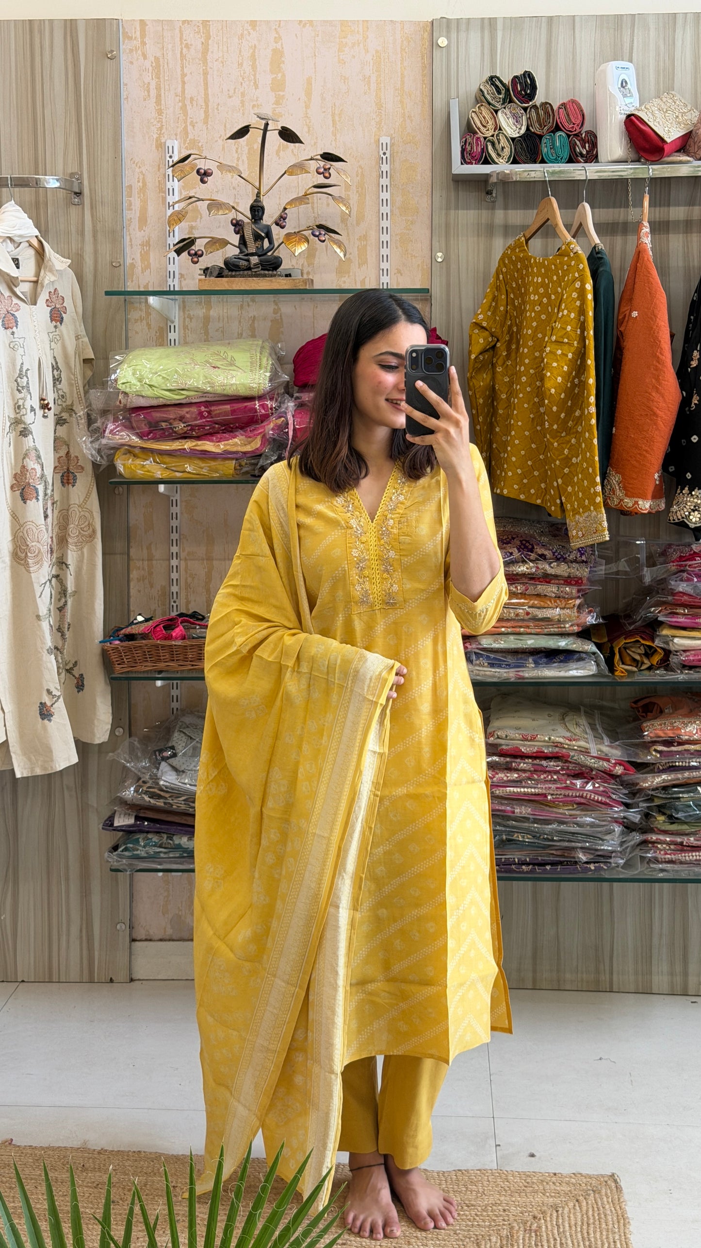 Sunshine In muslin suit set