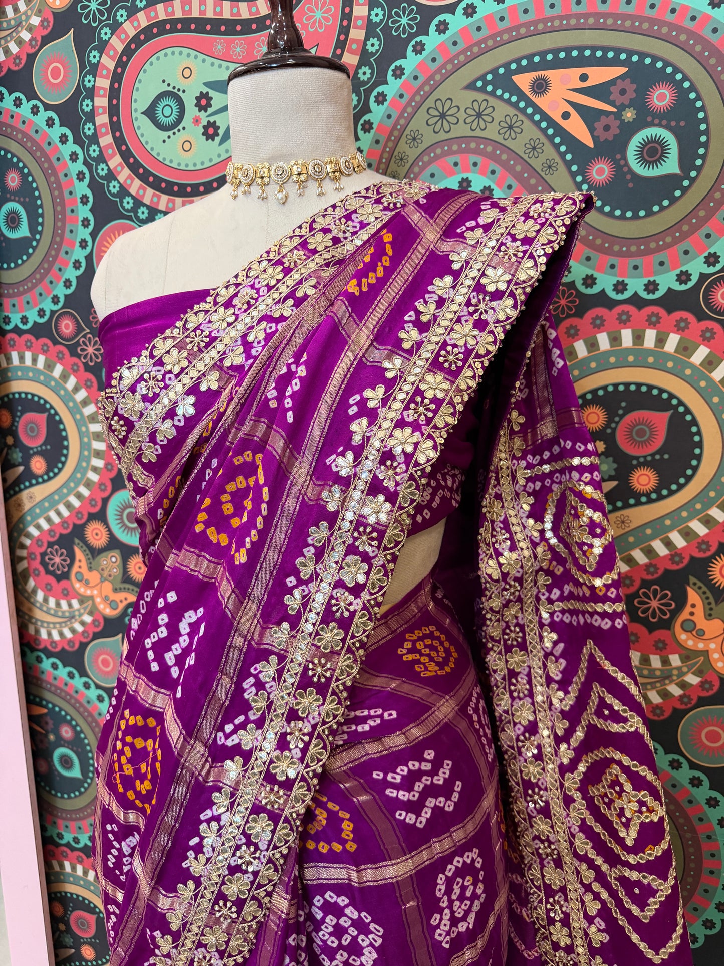 Ghatchola Gajji Saree