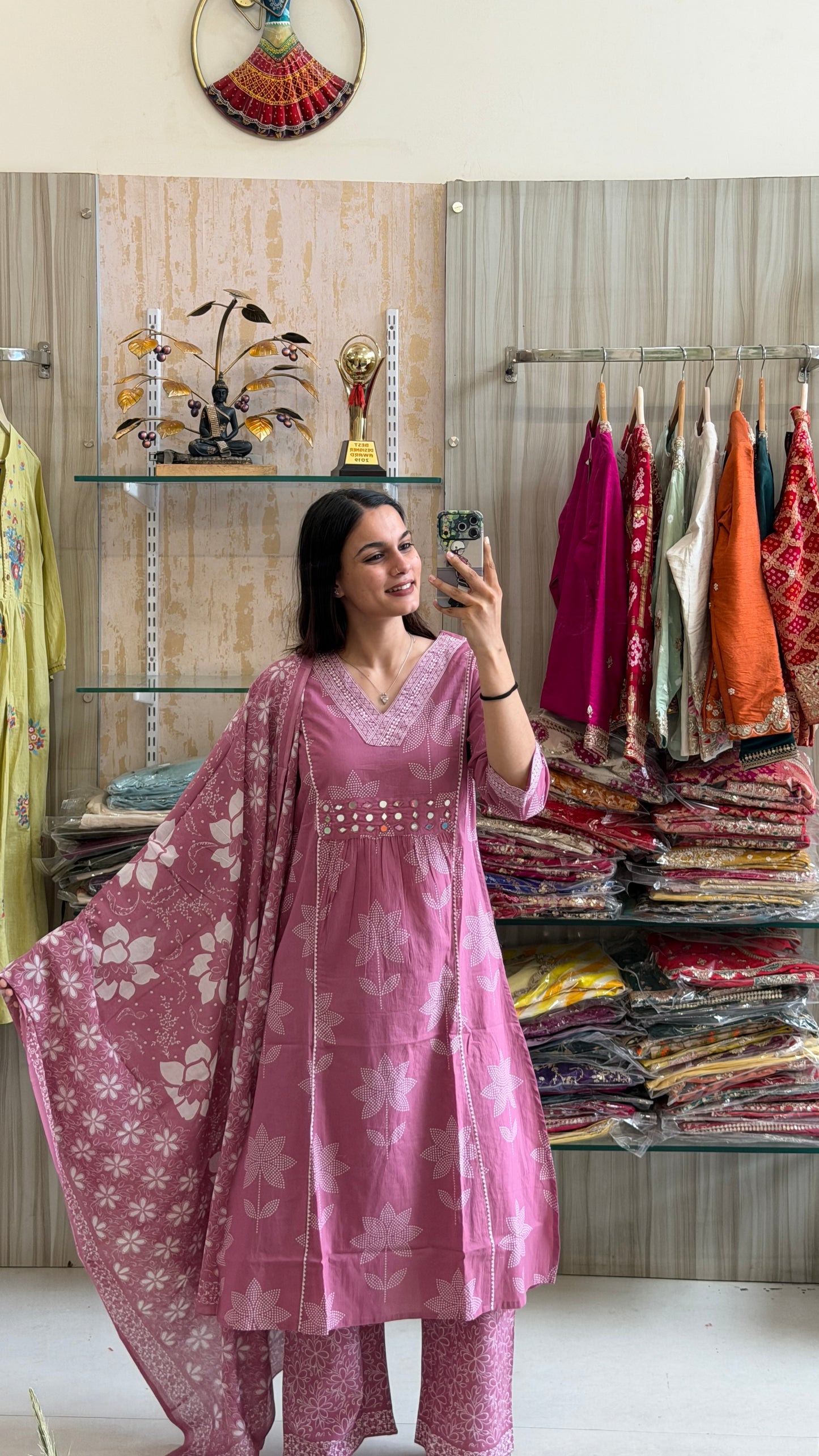 Pretty in Onion Pink 🌸✨
Soft hues, elegant prints, and unmatched comfort