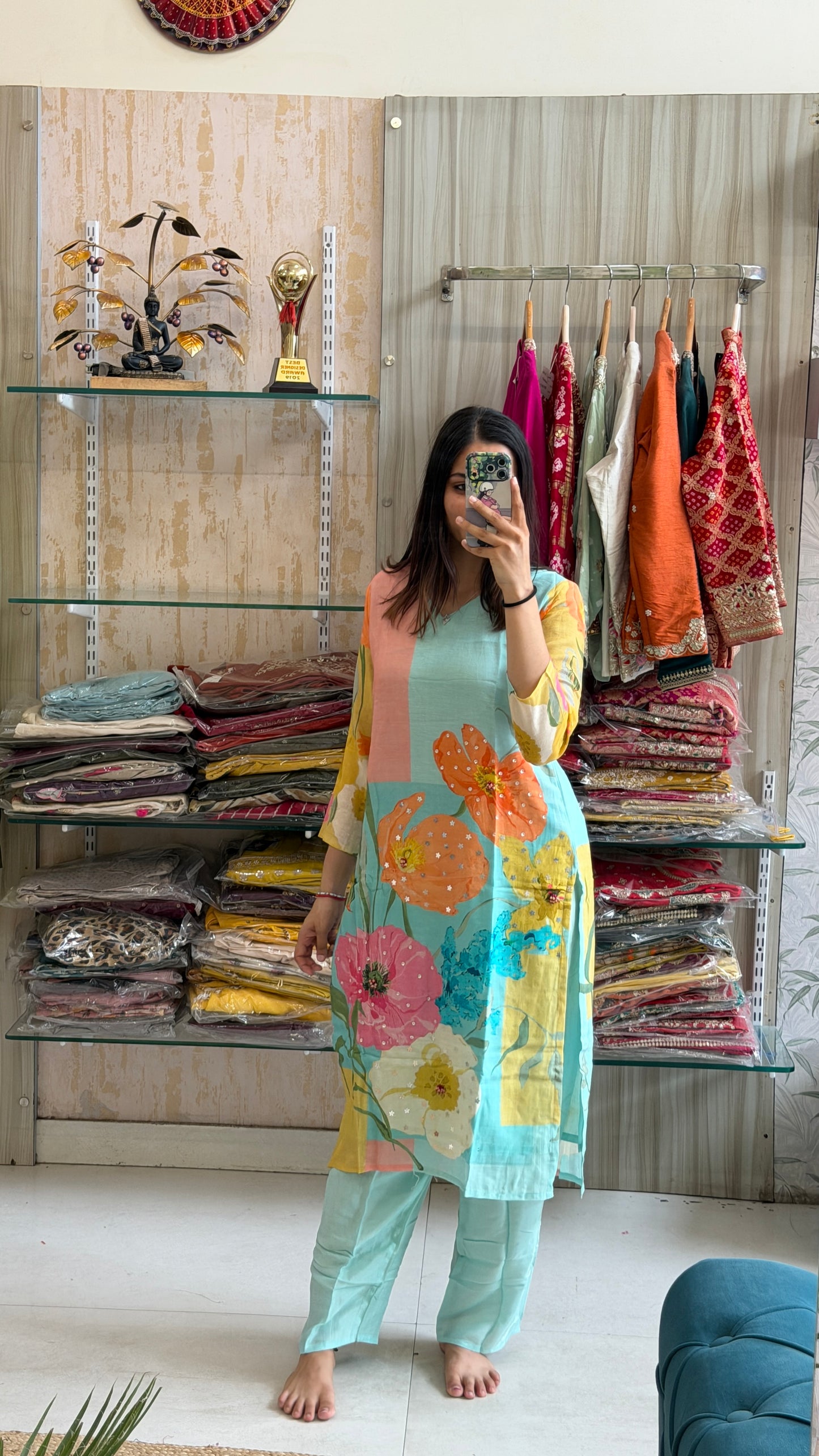 Cotton Georgette Suit Set. Light, graceful, and made to brighten every moment.