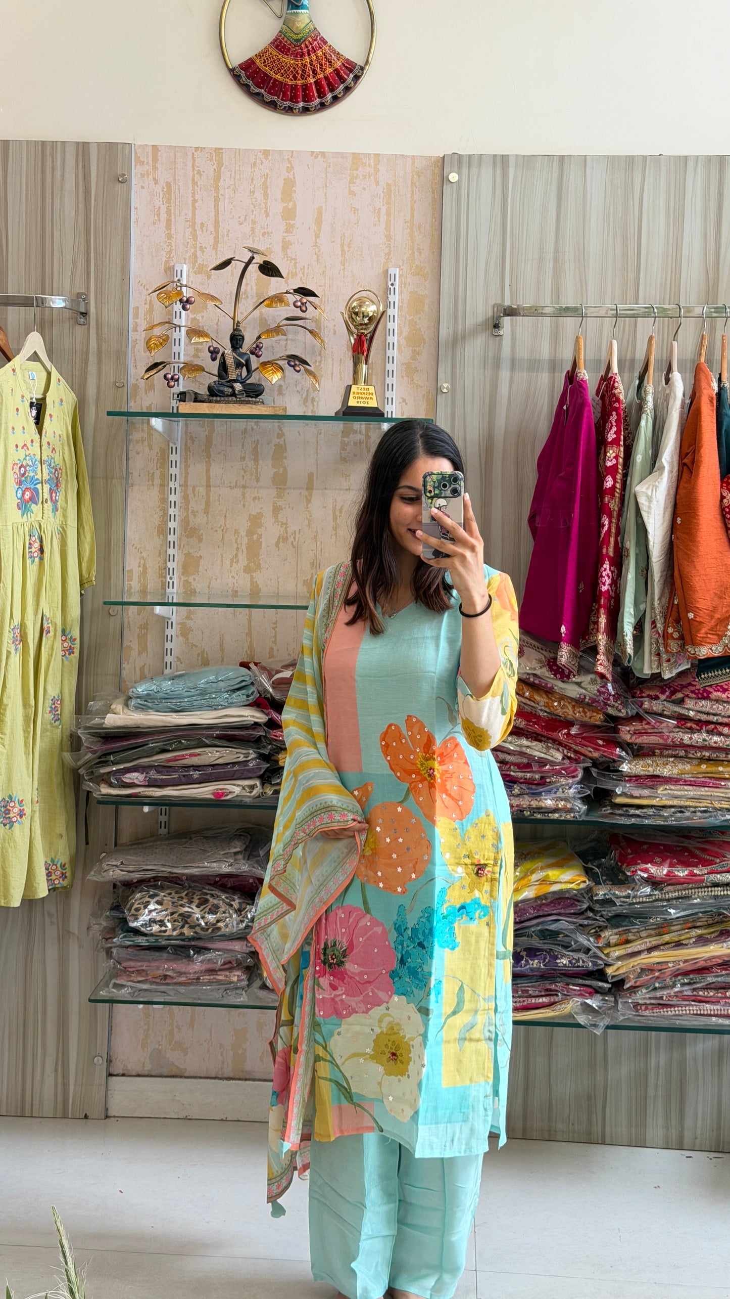 Cotton Georgette Suit Set. Light, graceful, and made to brighten every moment.