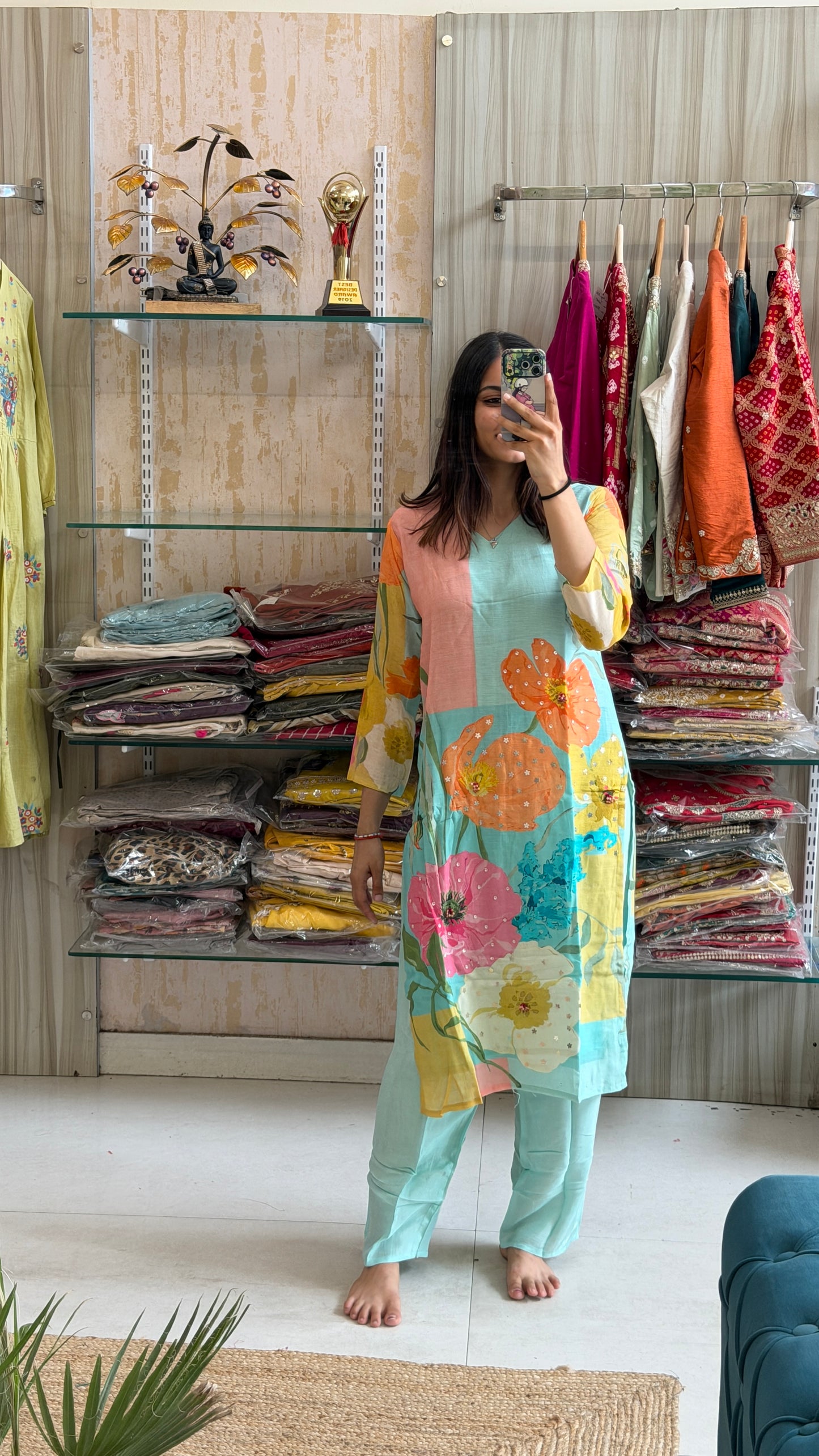 Cotton Georgette Suit Set. Light, graceful, and made to brighten every moment.