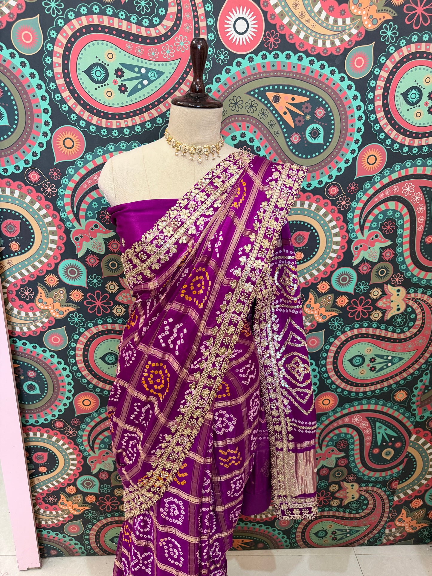 Ghatchola Gajji Saree