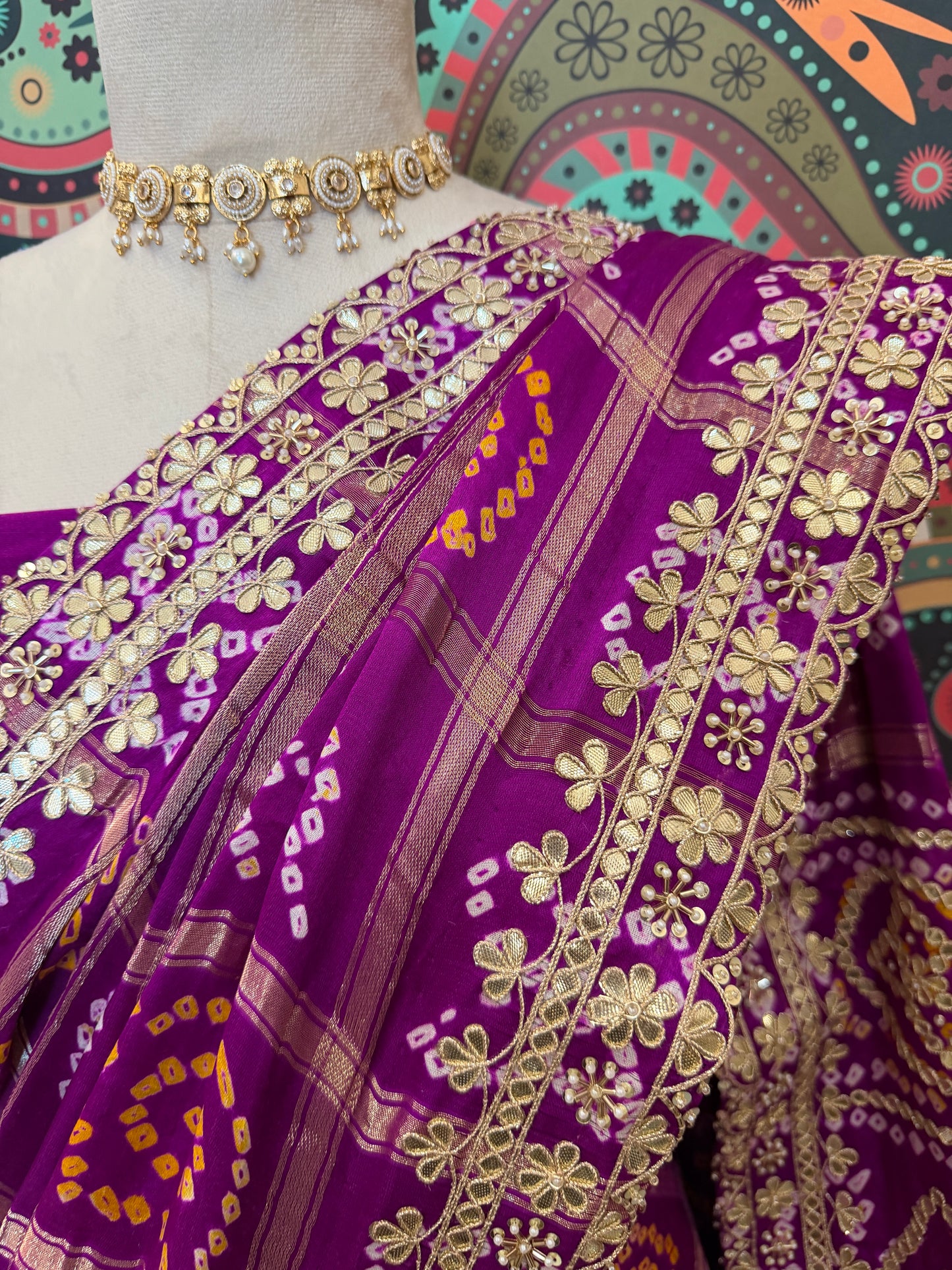 Ghatchola Gajji Saree
