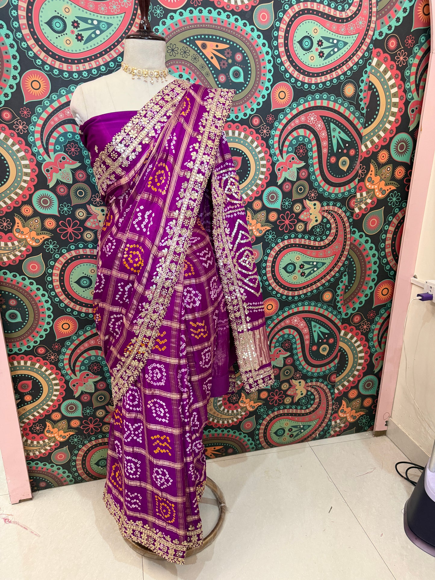 Ghatchola Gajji Saree