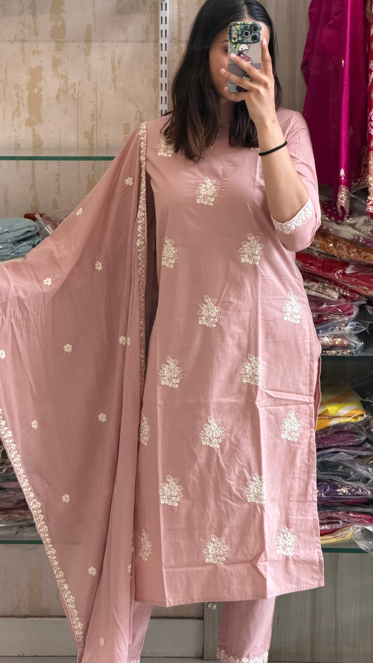 Blush in elegance, bloom in comfort. 🌸✨
A timeless cotton suit set