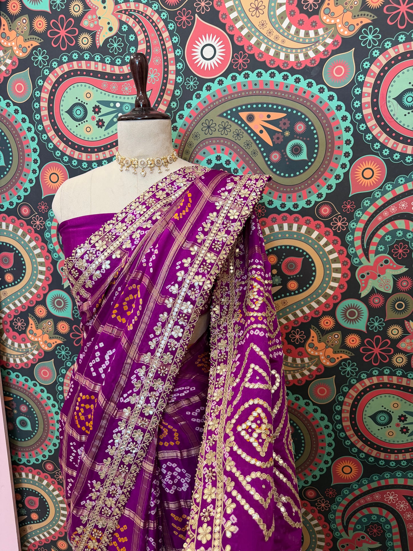 Ghatchola Gajji Saree
