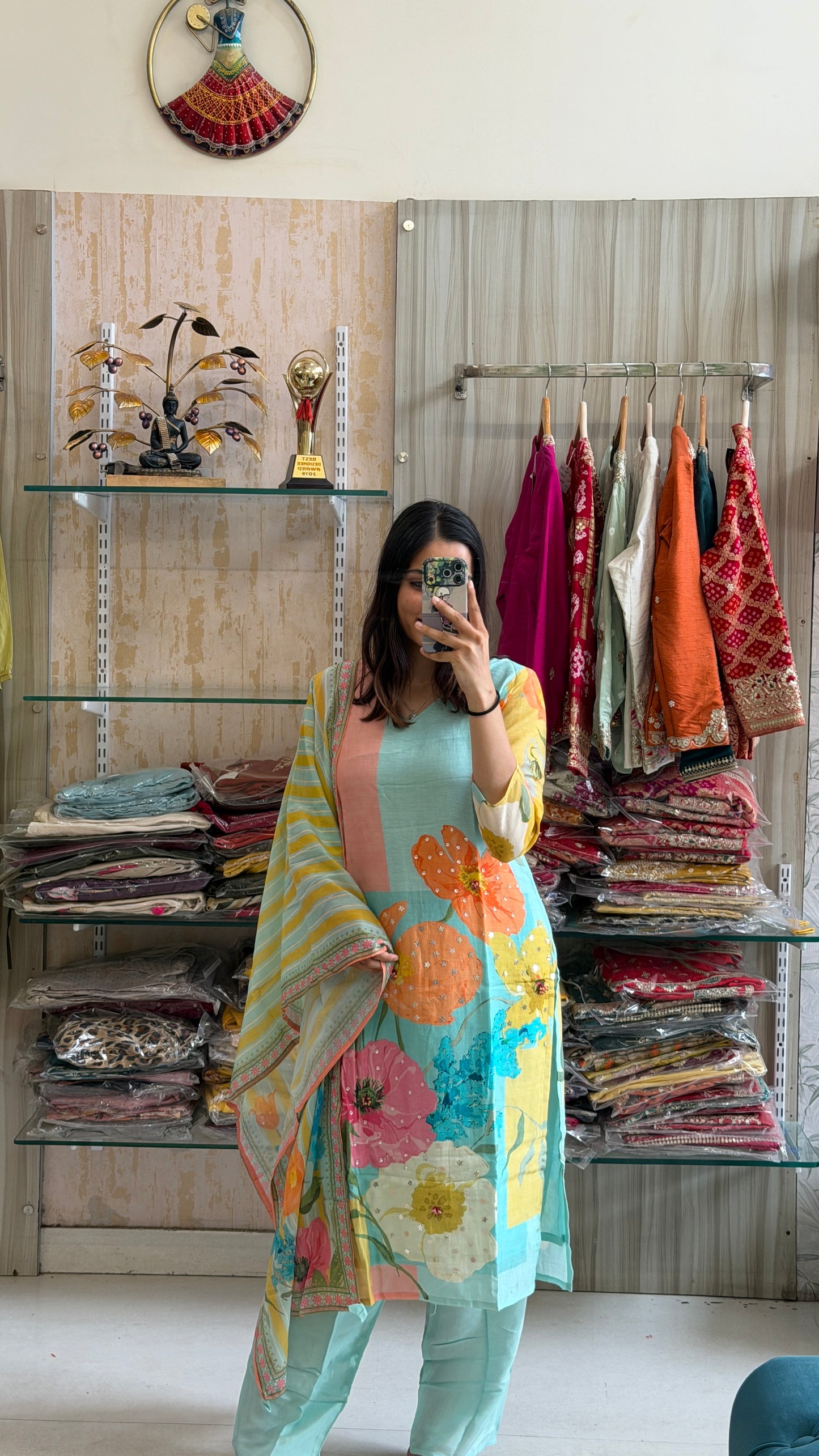 Cotton Georgette Suit Set. Light, graceful, and made to brighten every moment.