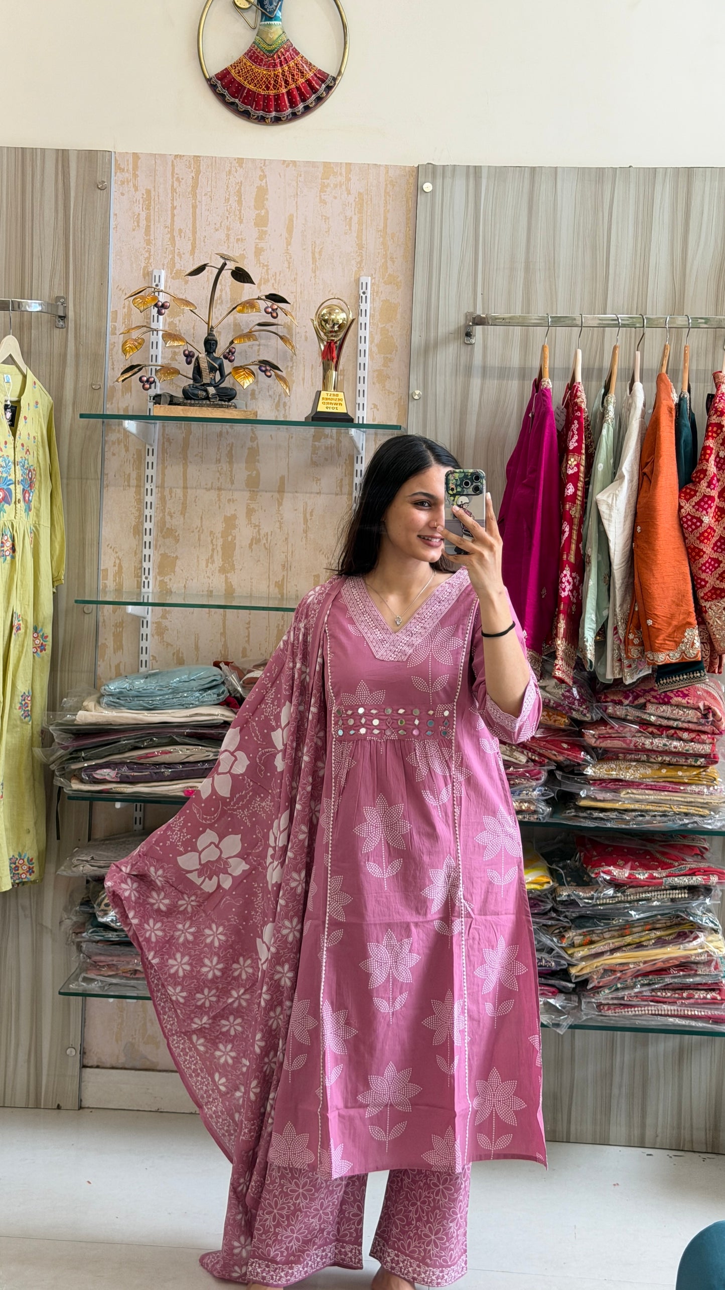 Pretty in Onion Pink 🌸✨
Soft hues, elegant prints, and unmatched comfort