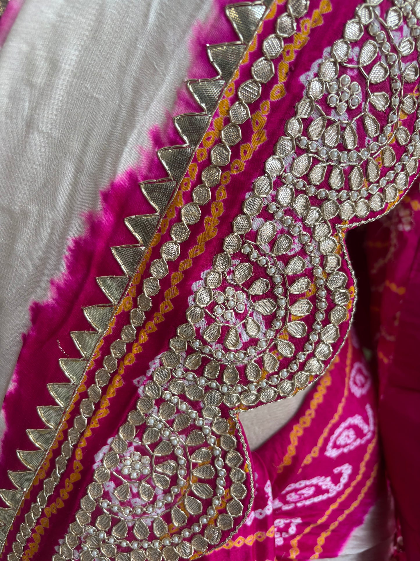 Grace woven in every drape. A timeless Gajji Silk Saree for celebrations that deserve elegance.